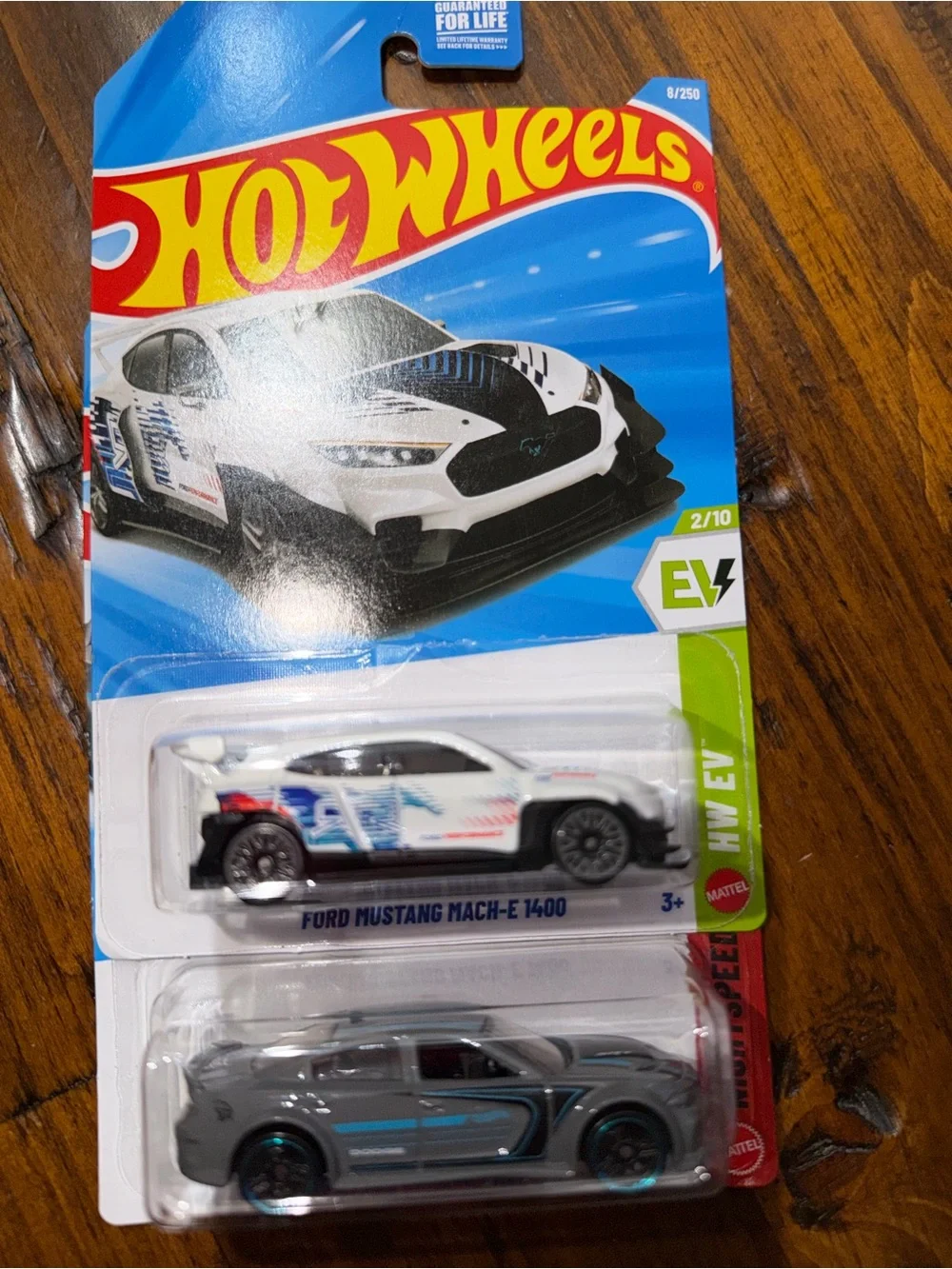 Bundle — Blue Accent Dodge Charger & Ford Mustang Mach-E 1400